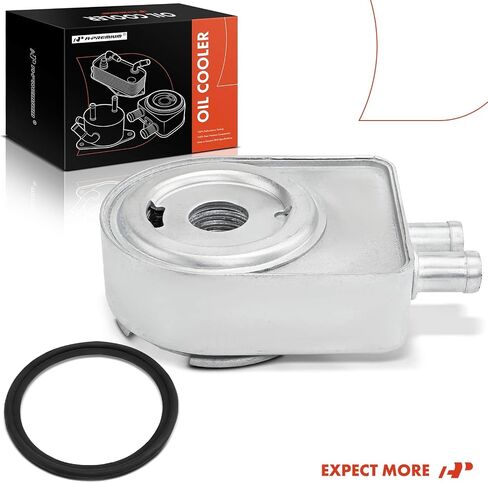 A-Premium Engine Oil Cooler متوافق مع Hyundai Elantra N 2022-2023 ، Sonata 2018-2019 ، Santa Fe 2019-2020 ، Tucson ، Veloster N ، Kona N & Kia Optima ، Sorento ، Sportage ، Stinger & Genesis G70 in Kuwait