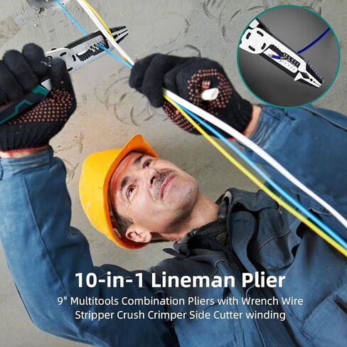 مقصات أسلاك الألياف الضوئية ذات 3 فتحات مقاس 6 بوصات، تأتي مع 4 أحجام لفتحات تجريد الكابلات ومفتاح تعديل صغير، أداة تعرية ألياف دقيقة/أدوات بصرية للتركيب والكهربائيين in Kuwait