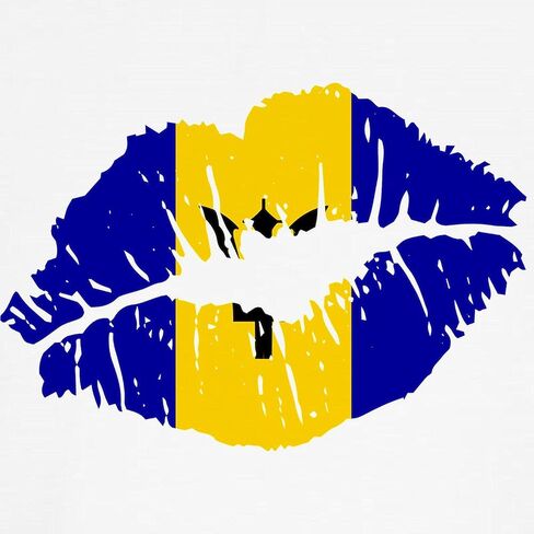 CafePress Barbados Flag Country Native Ances Baseball Jersey Kids Cotton Baseball Jersey, 3/4 Raglan Sleeve Shirt in Saudi Arabia