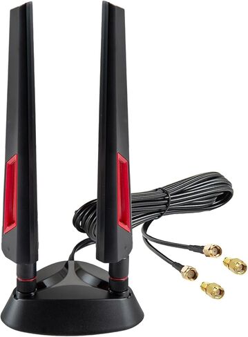WiFi 7 WiFi 6 WiFi 6e Antenna Magnetic Base Gaming WiFi Antenna for WiFi Router PC Desktop Computer PCI-E WiFi Card WiFi 7 AORUS Gigabyte Gaming Motherboard, Eifagur in Kuwait