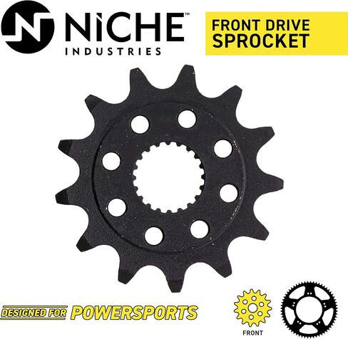 NICHE Drive Sprocket Chain Combo for Kawasaki KX250F Front 13 Rear 50 Tooth 520V-X X-Ring 114 Links in Saudi Arabia