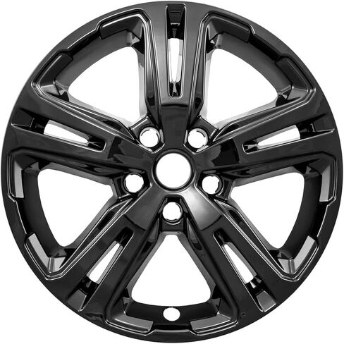 مجموعة من 4 Gloss Black 5 Double Spoke 17 "جلود عجلة ل GMC Terrain SL/SLE 2018 in Kuwait