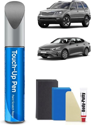 GWP Glacial White Pearl Tricoat Touch Up Paint Kit Compatible with Kia Exact Match Car Scratch Repair Touch Up Paint Kit in Kuwait