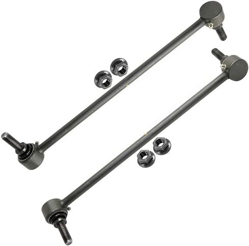 Detroit Axle - 2 Front Sway Bars for 2015-2019 Hyundai Sonata, for 2016-2019 Kia Optima, Sway Stabilizer Bar End Links 2017 2018 Replacement in Saudi Arabia
