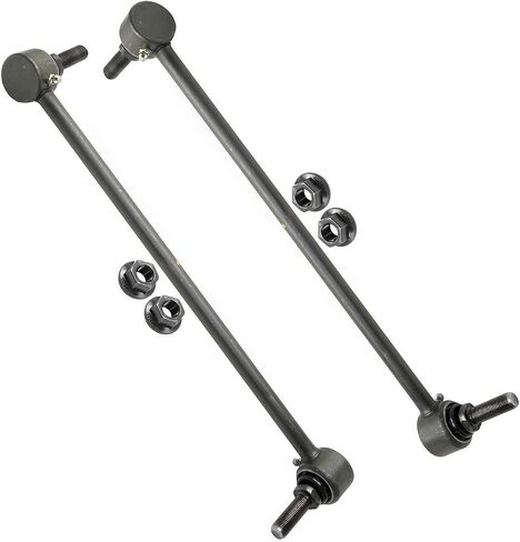 Detroit Axle - 2 Front Sway Bars for 2015-2019 Hyundai Sonata, for 2016-2019 Kia Optima, Sway Stabilizer Bar End Links 2017 2018 Replacement in Saudi Arabia
