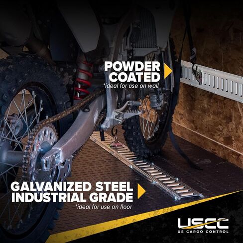 مسار مكافحة البضائع الأمريكية ، مصنوعة في الولايات المتحدة الأمريكية ، 12 Gauge Steel 5 قدم مجلفن E-Track Rail (5 عبوات) قضبان etrack الأفقية للمقطورات ، والكراجات ، وشاحنات الشحن ، وقوة كسر 6000 رطل لكل فتحة E-Track in Saudi Arabia