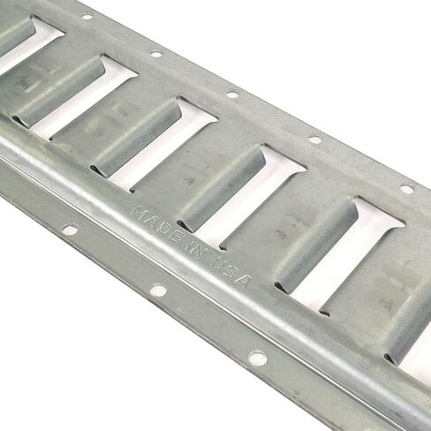 مسار مكافحة البضائع الأمريكية ، مصنوعة في الولايات المتحدة الأمريكية ، 12 Gauge Steel 5 قدم مجلفن E-Track Rail (5 عبوات) قضبان etrack الأفقية للمقطورات ، والكراجات ، وشاحنات الشحن ، وقوة كسر 6000 رطل لكل فتحة E-Track in Saudi Arabia