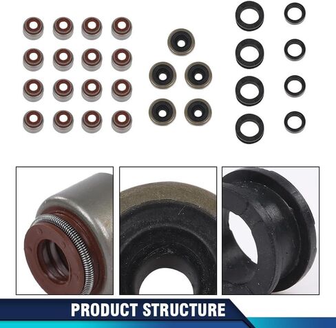 PIT66 Head Gasket Set Bolts متوافقة مع Honda Accord 2.4L 2003-2005 ، FIT Honda Element 2.4L 2003-2006 HS26243PT ES71333 in Saudi Arabia