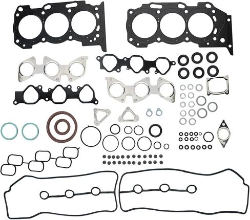 Gxarts Engine MLS Cylinder Head Gasket مجموعة HS26290PT متوافقة مع Toyota Tacoma 4runner FJ Cruiser Tundra 4.0L DoHC 1GRFE 2003-2011 HGS969 HS26330PT HS54462 in Saudi Arabia