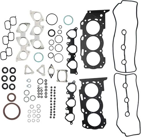 Gxarts Engine MLS Cylinder Head Gasket مجموعة HS26290PT متوافقة مع Toyota Tacoma 4runner FJ Cruiser Tundra 4.0L DoHC 1GRFE 2003-2011 HGS969 HS26330PT HS54462 in Saudi Arabia
