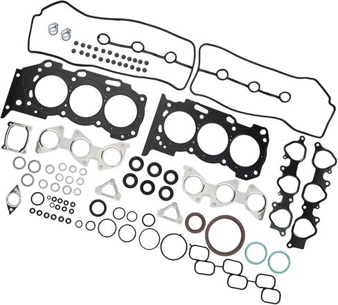 Gxarts Engine MLS Cylinder Head Gasket مجموعة HS26290PT متوافقة مع Toyota Tacoma 4runner FJ Cruiser Tundra 4.0L DoHC 1GRFE 2003-2011 HGS969 HS26330PT HS54462 in Saudi Arabia
