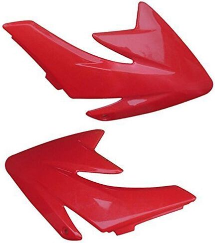 Plastic Fenders For CRF70 CRF 70 | Dirt Bike Replacement Plastic Kit Body Parts (Red&White) in Saudi Arabia