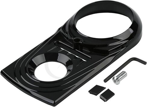 TCMT Dash Panel Insert Cover Trim Fits For Harley Softail Fat Boy 2000-2017 Softail Heritage Classic 2000-2008 Night Train 2000-2009 Softail Springer 2000-2006 Dyna Wide Glide FXDWG 1993-2003 in Saudi Arabia