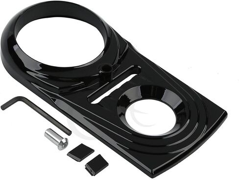 TCMT Dash Panel Insert Cover Trim Fits For Harley Softail Fat Boy 2000-2017 Softail Heritage Classic 2000-2008 Night Train 2000-2009 Softail Springer 2000-2006 Dyna Wide Glide FXDWG 1993-2003 in Saudi Arabia