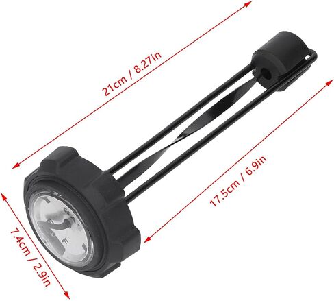 Fuel Gauge Gas Cap with Gauge Replacement for Polaris Trail 330, Magnum 330, ATP 330 ATVs, fits Sportsman 400 1996-1997, OE 2871442 2511222 2873626 in Saudi Arabia