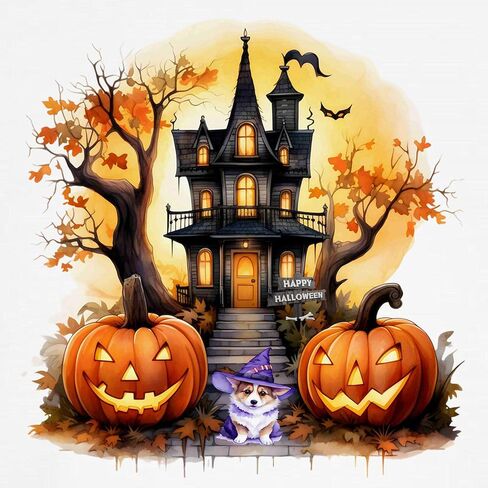 Cafepress Haunted House Corgi Witch Baseball Jersey Kids Cotton Baseball Jersey ، 3/4 Raglan Sleeve Shirt in Saudi Arabia