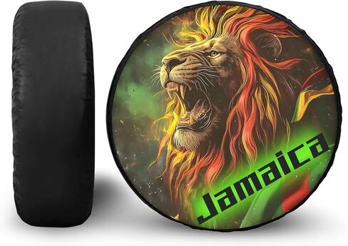 Starry Night Spare Tire Cover, Personalized Spare Tire Cover PU Leather, Weatherproof Wheel Cover Universal Size Fit for SUV Truck Trailer Camper RV (15 Inch for Diameter 27.6"-29.5") in Kuwait