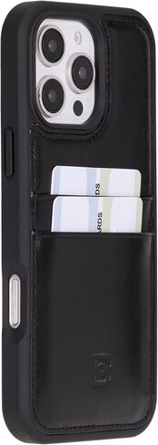 Bouletta متوافق مع iPhone 15 Promax Case مع حامل البطاقة - جلد أصلي ، وقائي ، وحالة هاتفية نحيفة ، وحاملين لبطاقات ، وحظر RFID 6.7 بوصة ، والرمادي in Kuwait