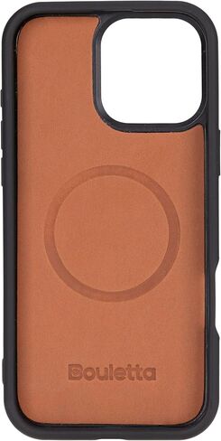 Bouletta متوافق مع iPhone 15 Promax Case مع حامل البطاقة - جلد أصلي ، وقائي ، وحالة هاتفية نحيفة ، وحاملين لبطاقات ، وحظر RFID 6.7 بوصة ، والرمادي in Kuwait