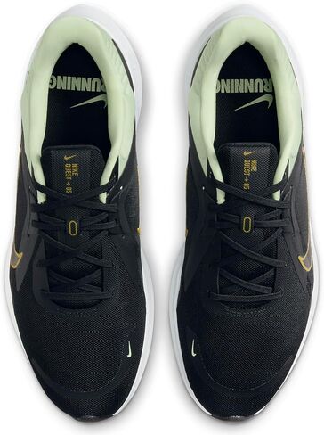 NIKE Men's Quest 5 Running Shoes, Olive Aura Bronzine Black White, 12 in Saudi Arabia