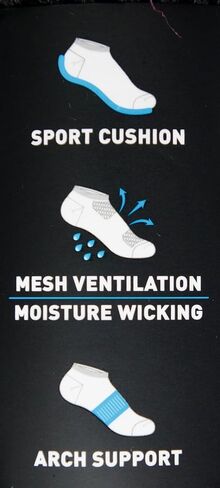 PUMA Women's Sports No-Show Socks, 5-9.5 Shoe Size, Black, 10 Pairs in Saudi Arabia