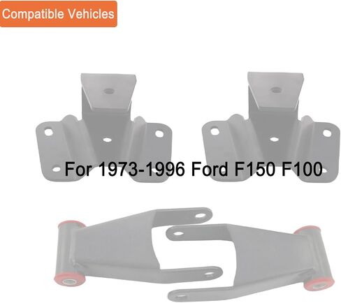 4 "مجموعة قطاع التسوية المتساقطة تخفيض القيود من 1973-1996 F-ORD F150 F100 ، شماعات إسقاط الخلفية وقطاع أدوات الأسطح in Kuwait