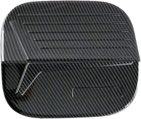 Gas Cap Sticker Abs Carbon Fiber Black Fuel Filler Tank Door Cover Compatible with Honda Civic 11th Gen 2022-2023 Fuel Tank Filler Cap Gas Tank Lid Door Cover in Saudi Arabia