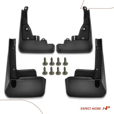 مجموعة A-premium من اللوحات الطينية 4pcs حراس حراس الطين الطين مع إكسسوارات مجموعات الأجهزة المتوافقة مع تويوتا كورولا سيدان 2020-2024 ، الأمامية والخلفية (جوانب السائق والركاب) in Saudi Arabia
