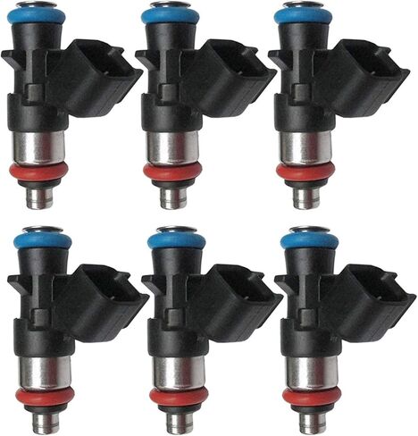 6x حقن الوقود لـ Bosch Chrysler Dodge Ram Jeep 3.6L 0280158233 5184085AC in Saudi Arabia