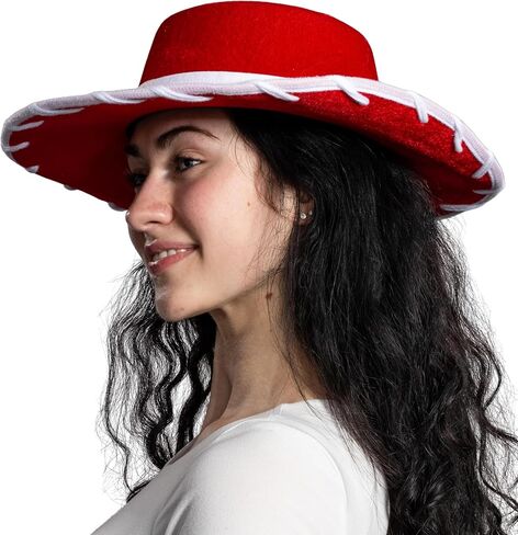 Sheriff Cowboy or Cowgirl Hat Adult Halloween Costume Cosplay Accessories - One Size in Saudi Arabia