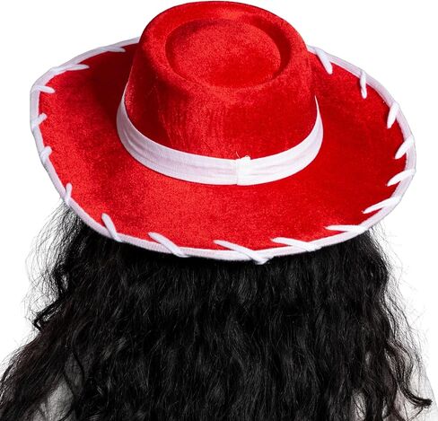 Sheriff Cowboy or Cowgirl Hat Adult Halloween Costume Cosplay Accessories - One Size in Saudi Arabia
