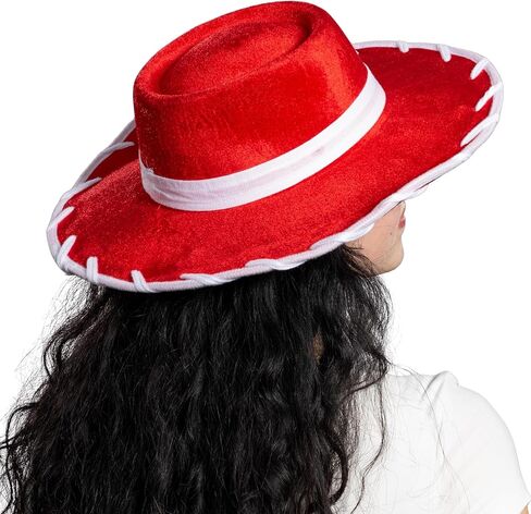 Sheriff Cowboy or Cowgirl Hat Adult Halloween Costume Cosplay Accessories - One Size in Saudi Arabia