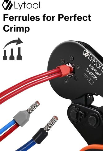 Lytool Double Wire Ferrule Kit 8-22 AWG, 750Pcs Dual Bootlace Ferrule Kit Wire Ferrules Twin Ferrules Connectors Wire Terminal Connector, Insulated Cord Pin End Terminal Great Assortment Ferrules Kit in Kuwait