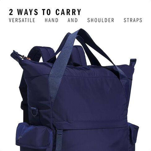 أديداس للجنسين سبت 2 حقيبة تحمل على الظهر (23 لتر) حقيبة حمل رياضية خفيفة الوزن مع مقابض in Kuwait