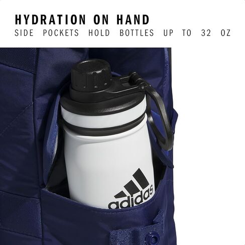 أديداس للجنسين سبت 2 حقيبة تحمل على الظهر (23 لتر) حقيبة حمل رياضية خفيفة الوزن مع مقابض in Kuwait