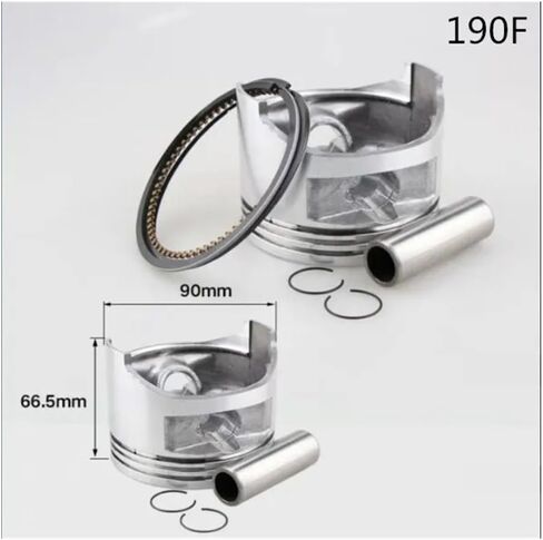 Piston Ring Pin Compatible with 152F 154F 168F 170F 177F 188F 190F 192FGX160 GX200 GX240 GX270 GX340 GX390 GX420 Engine Mower(154F) in Saudi Arabia