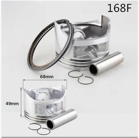 Piston Ring Pin Compatible with 152F 154F 168F 170F 177F 188F 190F 192FGX160 GX200 GX240 GX270 GX340 GX390 GX420 Engine Mower(154F) in Saudi Arabia