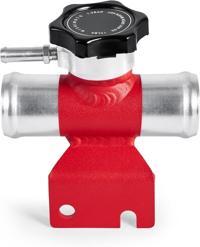 Mishimoto Mmfn-Evo-Rd سائل التبريد ملء Inlet ، متوافق مع Mitsubishi Lancer Evo X ، 2008-2015 ، Red in Saudi Arabia