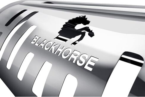 Black Horse Beacon Bul Bar Plate Skid Plate Stainless Steel متوافق مع 17-23 Ford F-250 Super Duty | 17-23 Ford F-350 Super Duty | 17-23 Ford F-450 Super Duty | 17-23 Ford F-550 Super Duty-Fof2s in Saudi Arabia