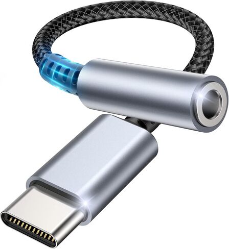 USB من النوع C إلى 3.5 ملم محول مقبس سماعة الرأس الإناث in Saudi Arabia