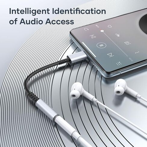 USB من النوع C إلى 3.5 ملم محول مقبس سماعة الرأس الإناث in Saudi Arabia
