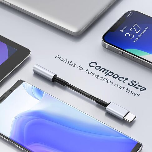 USB من النوع C إلى 3.5 ملم محول مقبس سماعة الرأس الإناث in Saudi Arabia