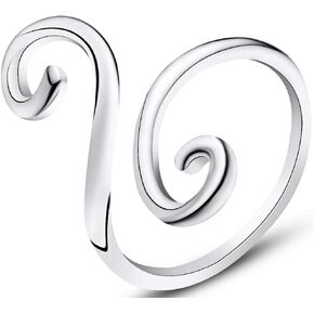 Jude Jewelers Stainless Steel Braided Wrap Style Cocktail Party Statement Ring