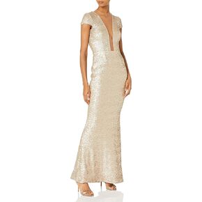 Dress the Population Women's Michele Sequin Gown
