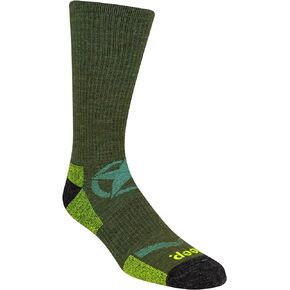 Jeep Women's Wool Blend Logo Crew Socks-1 Pair Pack-Moisture Wicking and Breathable Mesh Zones in Kuwait