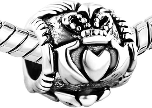 LovelyJewelry Celtic Friendship Claddagh Best Friend Charm Beads s Bracelet in Kuwait