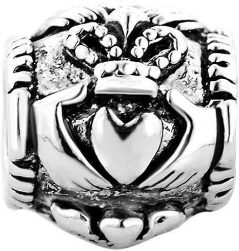LovelyJewelry Celtic Friendship Claddagh Best Friend Charm Beads s Bracelet in Kuwait
