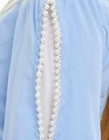 فستان نسائي من عصر النهضة زي العصور الوسطى لحفلات الزفاف فستان مصنوع يدويًا مع أكمام بوق in Kuwait