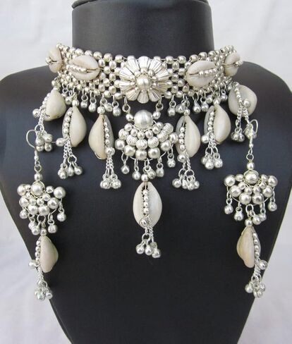 قلادة بوهو طويلة بخرز العقيق 8 مم من IndiaStop | سلسلة ربط الخرز شرابة | مجوهرات عصرية فريدة للنساء | نمط مهرجان الهبي الغجري, احجار كريمة, جرانيت in Kuwait