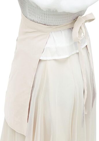 Medieval Half Apron with Pockets Linen Waist Aprons Vintage Maid Waiter Costume in Saudi Arabia